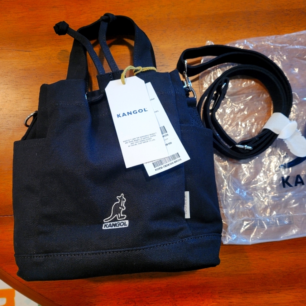 KANGOL Sally Canvas Bucket bag